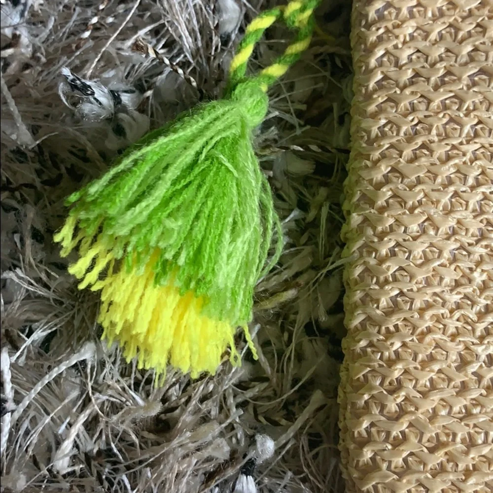 Pineapple straw cosmetic‎ bag/pouch